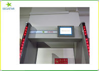 Passeggiata di sicurezza aeroportuale con le zone del metal detector 33 con il regolatore a distanza fornitore
